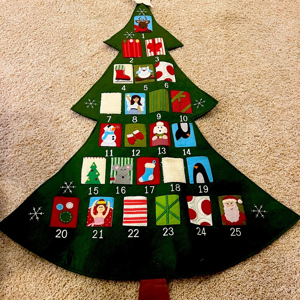 Pottery barn kids large advent calendar
